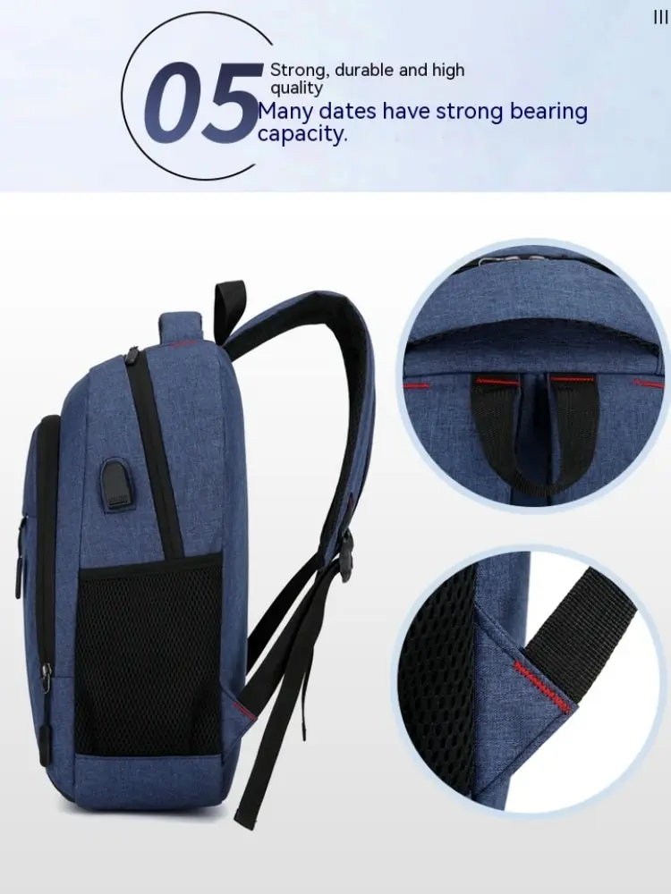 Mens BackPack LargeCapacity Simple Fashion Travel Female Student ComputerBag | Fugo Best