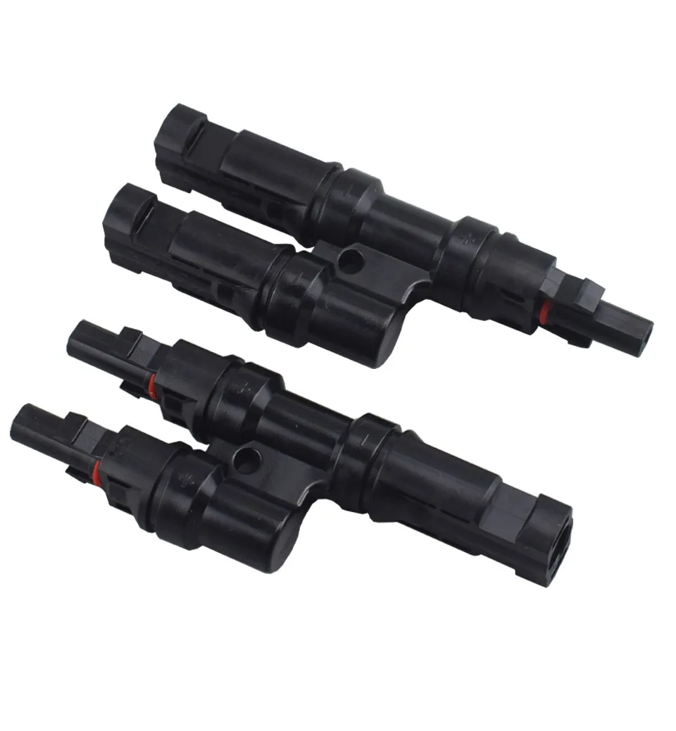 Connector 1 Pair Solar PV Multi Parallel Branch Connectors pv module panel connector Male & Female Solar Energy Adapter | Fugo Best
