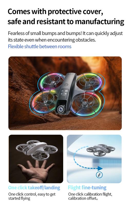 K200 MAX 8K HD Drone 5KM FPV Transmission With Optical Flow Positioning Obstacle Avoidance for Professional Aerial Photography | Fugo Best