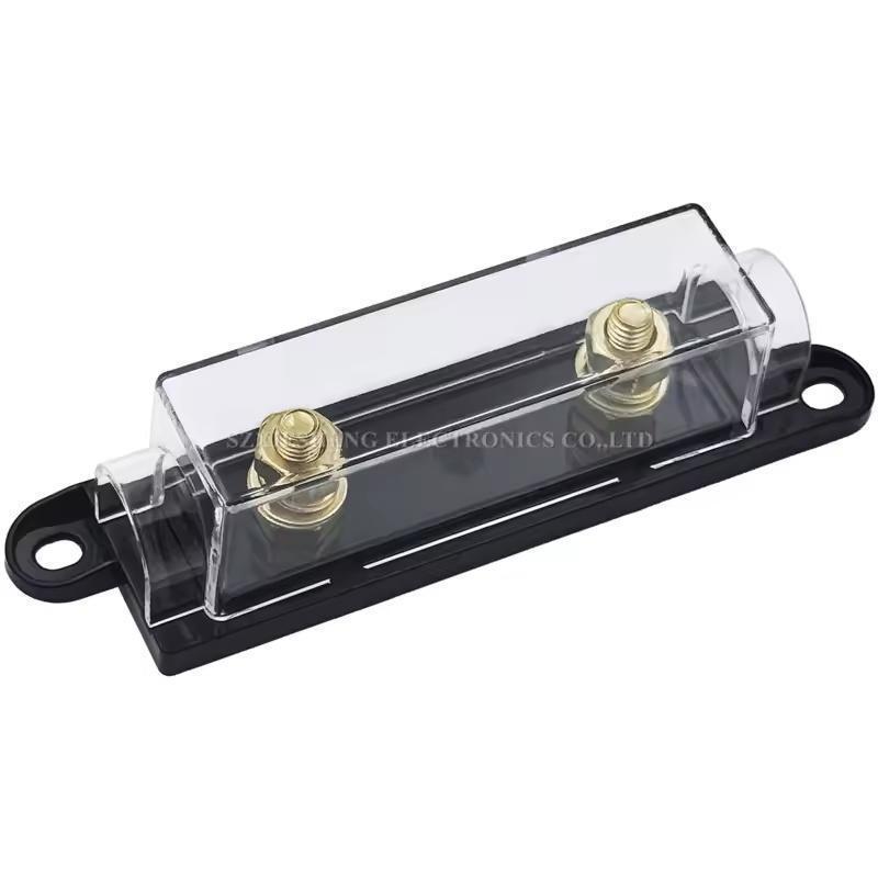 1Set ANL Automotive Fuse Holder Fusible Link With ANL Flat Type Bolt-on Blade Fuse 30A 40A 50A 60A 70A 80A 100A 120A 150A-500A | Fugo Best