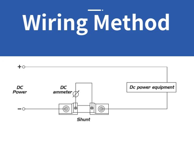 CG FL-2C 10A20A15A30A40A50A60A75A100A 75mV Digital Voltage Meter DC Analog Ammeter Current Shunt Resistor Manufacturer With Base | Fugo Best