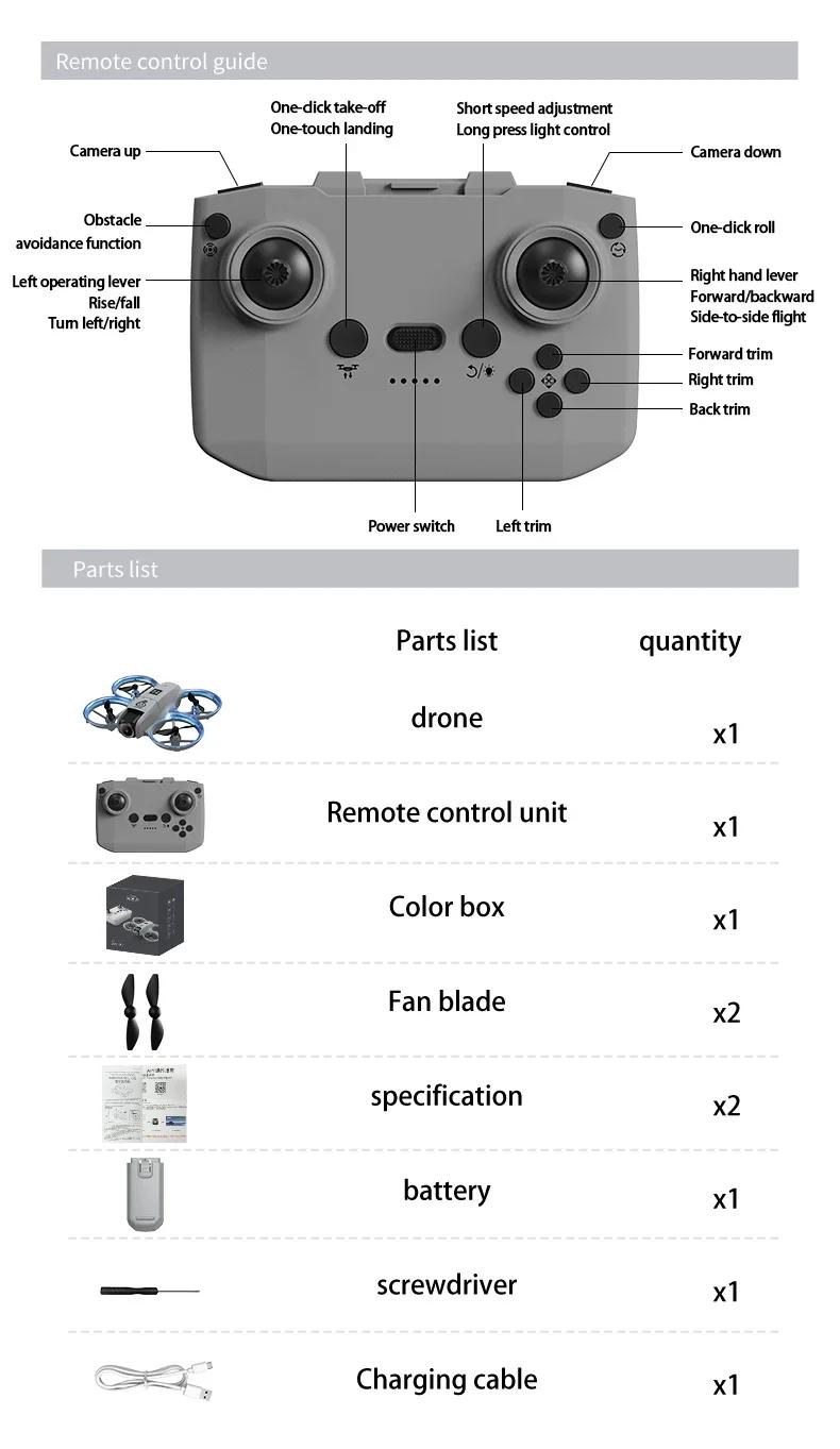 XIAOMI MIJIA CZ06 Mini Drone Professional GPS 8K HD Dual Camera Avoiding Obstacle Brushless Flying Machine Toy UVA RC15000M | Fugo Best