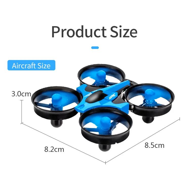 Upgraded JJRC H36F Mini Drone Helicopter 2.4G 4CH 6-Axis Gyro Speed 3D Flip Headless Mode RTF Boat Car Water Ground Air 3-mode | Fugo Best