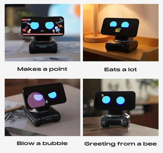 looi mobile phone robot chatgpt large model English voice dialogue visual recognition interactive smart toy gift | Fugo Best