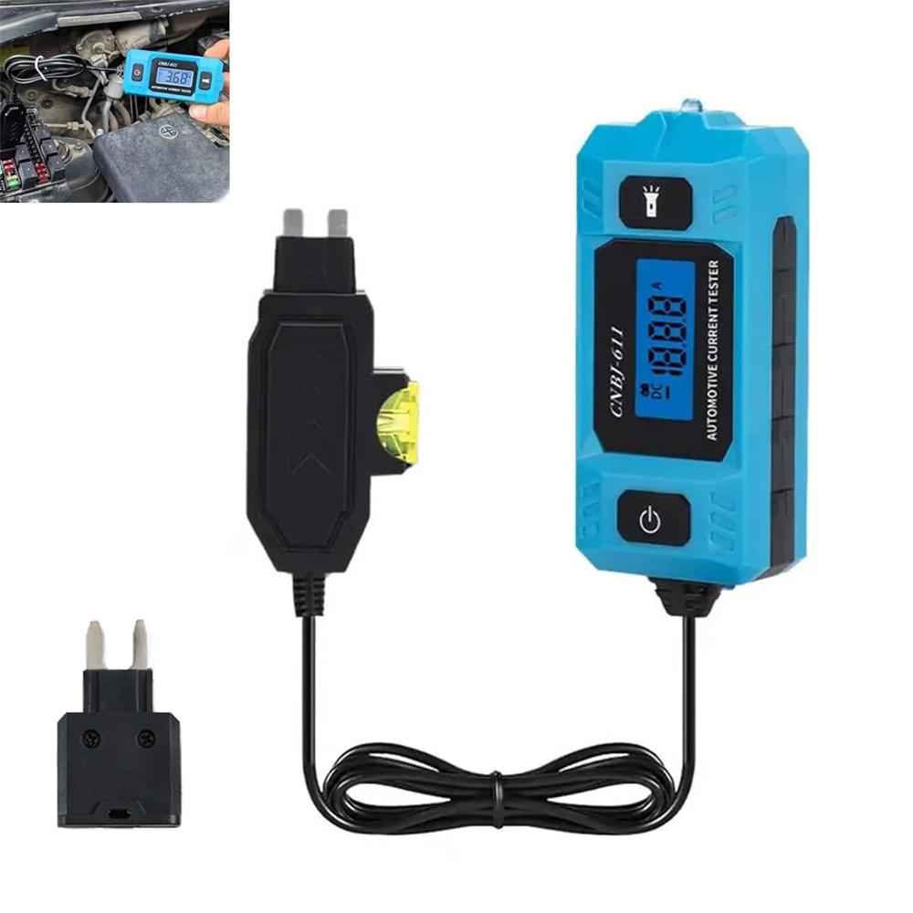 Automotive Circuit Fault Probe Tester 12V LCD screen Car Current Tester,20A/DC 48V Car Relay Fuse Blade Checker Diagnostic Tools | Fugo Best