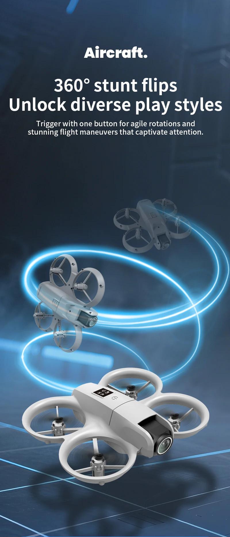  New H135 Mini Drone WIFI FPV Hover Professional 4K Camera Pocket Coloful Lights Dron Rc Plane Foldable Quadcopter RC Toys Gifts | Fugo Best