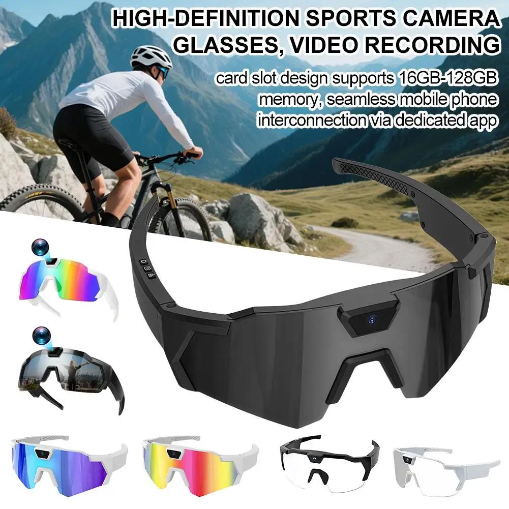  NEW HD Video Glasses Action Camera Sunglasses Smart Glasses Sports Glasses Outdoor Bicycle Motorcycle Driver Recorder Walk Cam | Fugo Best