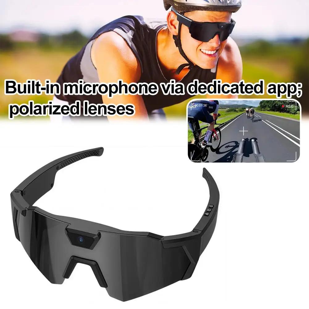  NEW HD Video Glasses Action Camera Sunglasses Smart Glasses Sports Glasses Outdoor Bicycle Motorcycle Driver Recorder Walk Cam | Fugo Best