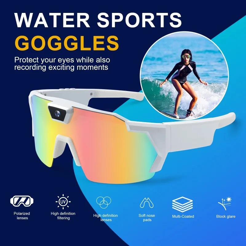  NEW HD Video Glasses Action Camera Sunglasses Smart Glasses Sports Glasses Outdoor Bicycle Motorcycle Driver Recorder Walk Cam | Fugo Best