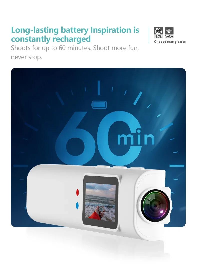 2026 FPV Eyeglasses 4K Video Shooting Micro-camera HD WiFi Intelligent Headset Glasses Video&Sound Recording WiFi APP | Fugo Best