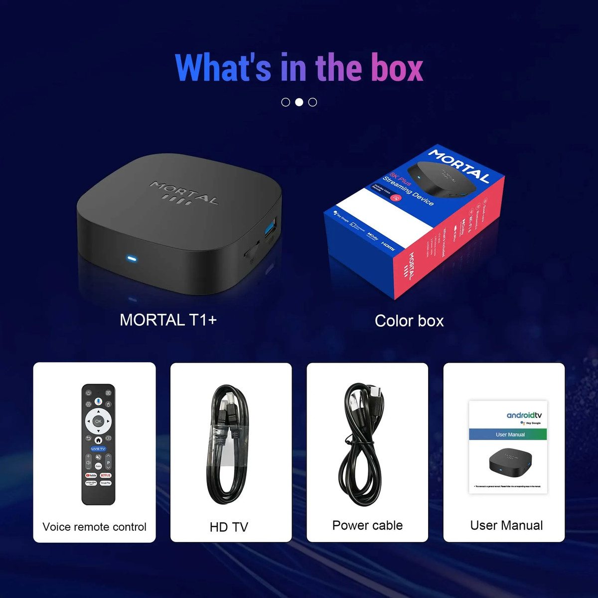 2025 New Android TV Box T1 Rockchip RK3518 Android 16 8GB RAM 128GB ROM WiFi 6 BT 5.4 Dual UI 8K Ultra HD Smart Media Player | Fugo Best