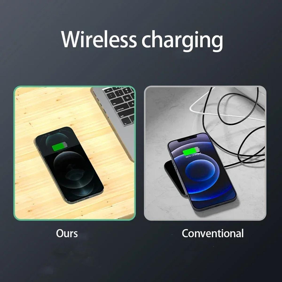 Invisible Wireless Charger 27mm Under Table Charger Furniture Fast Desk Wireless Charging Station for iPhone 15/14/13/12 Samsung | Fugo Best