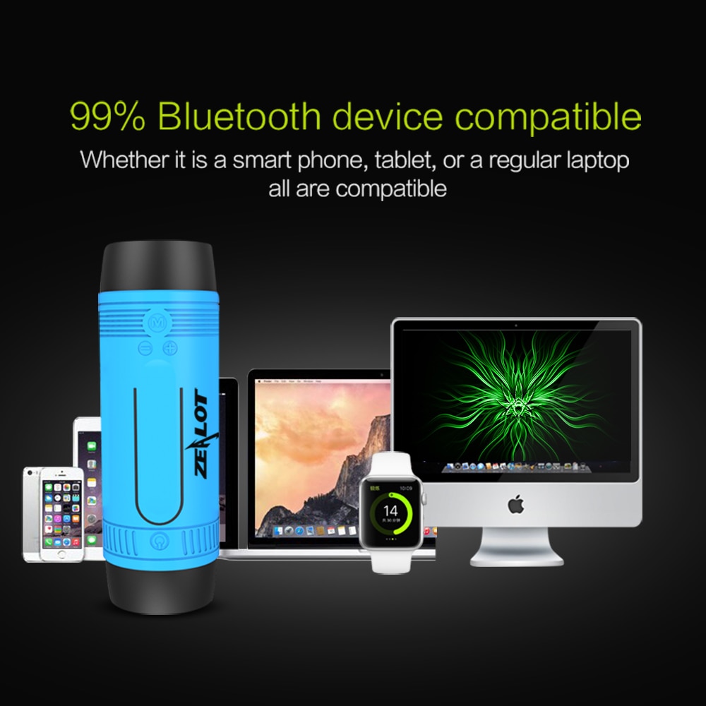 Bluetooth Speaker Radio Portable Outdoor Mini Column Waterproof Wireless Bicycle Speaker  | Fugo Best