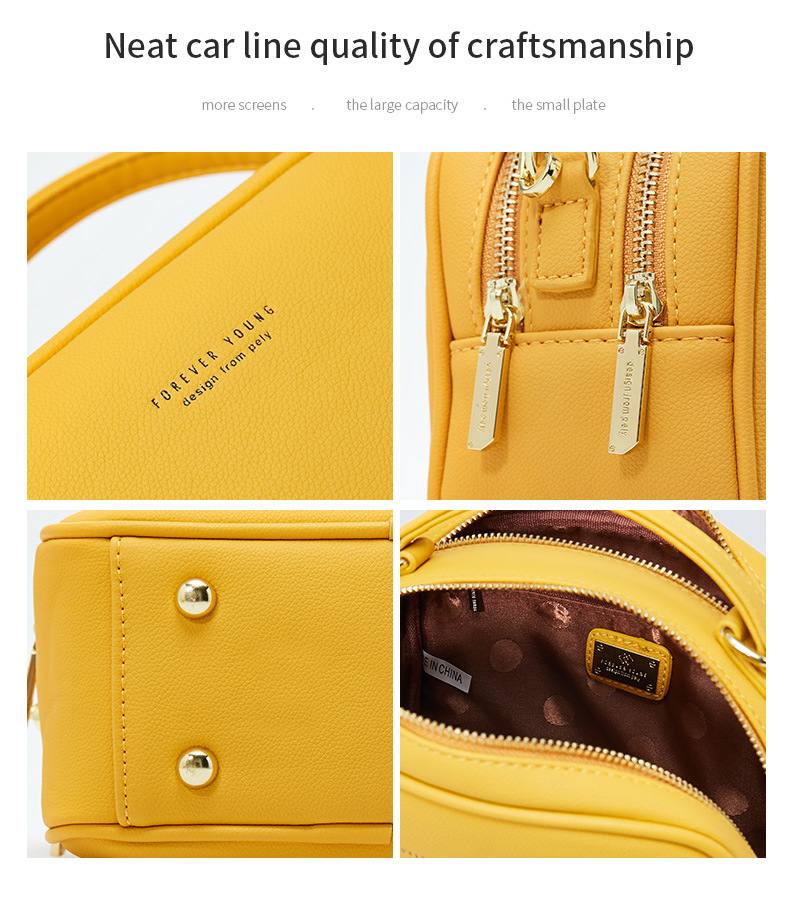 Simple Luxury Handbags and Purses Women Bags Designer Fashion Leather Zipper Shoulder Bags Crossbody Tote Bags for Women | Fugo Best