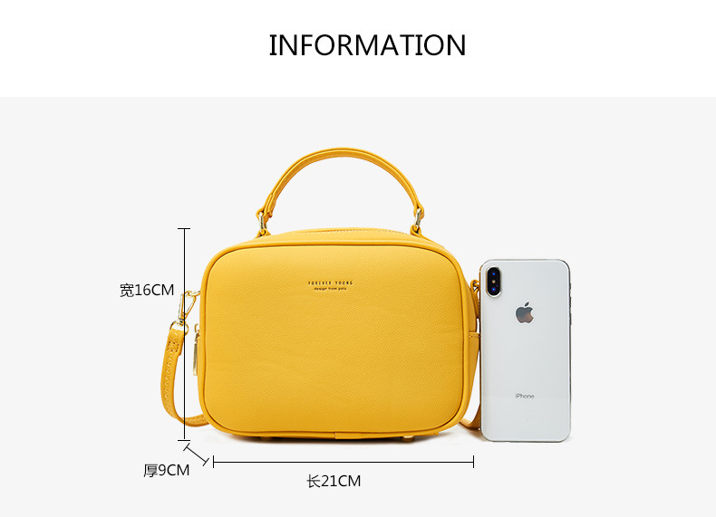 Simple Luxury Handbags and Purses Women Bags Designer Fashion Leather Zipper Shoulder Bags Crossbody Tote Bags for Women | Fugo Best
