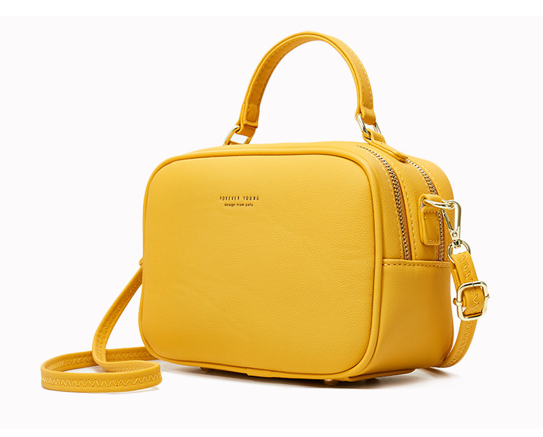 Simple Luxury Handbags and Purses Women Bags Designer Fashion Leather Zipper Shoulder Bags Crossbody Tote Bags for Women | Fugo Best