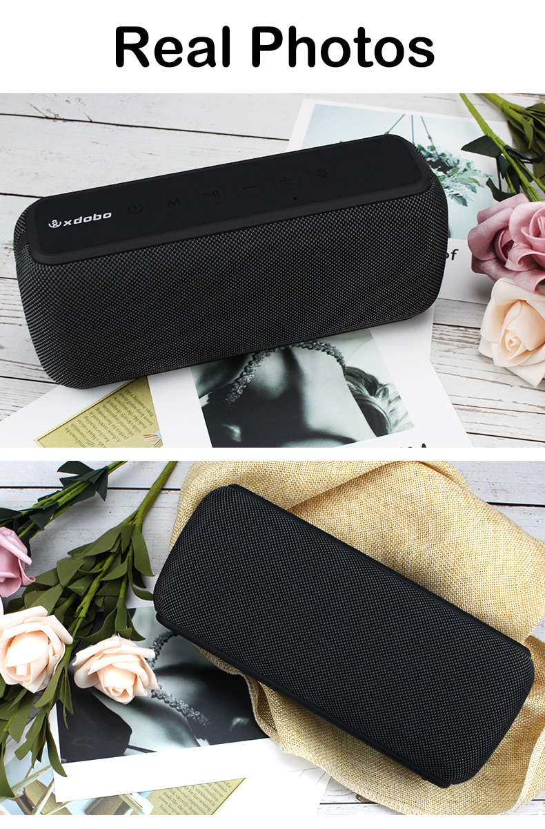 XDOBO X8 60W Portable bluetooth speakers with subwoofer wireless IPX5 Waterproof TWS 15H playing time Voice Assistant Extra bass | Fugo Best