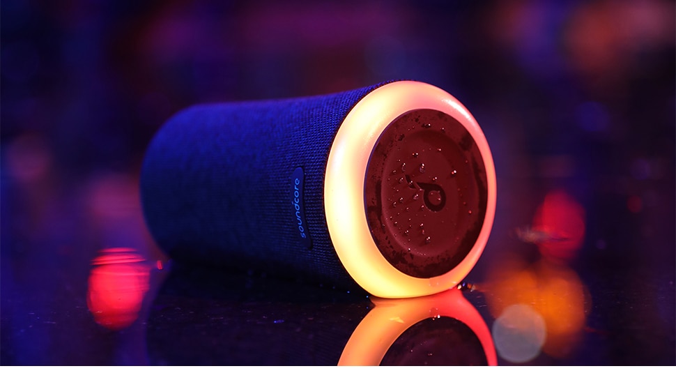 Anker Soundcore Flare Mini Bluetooth Speaker, Outdoor Bluetooth Speaker, IPX7 Waterproof for Outdoor Parties | Fugo Best