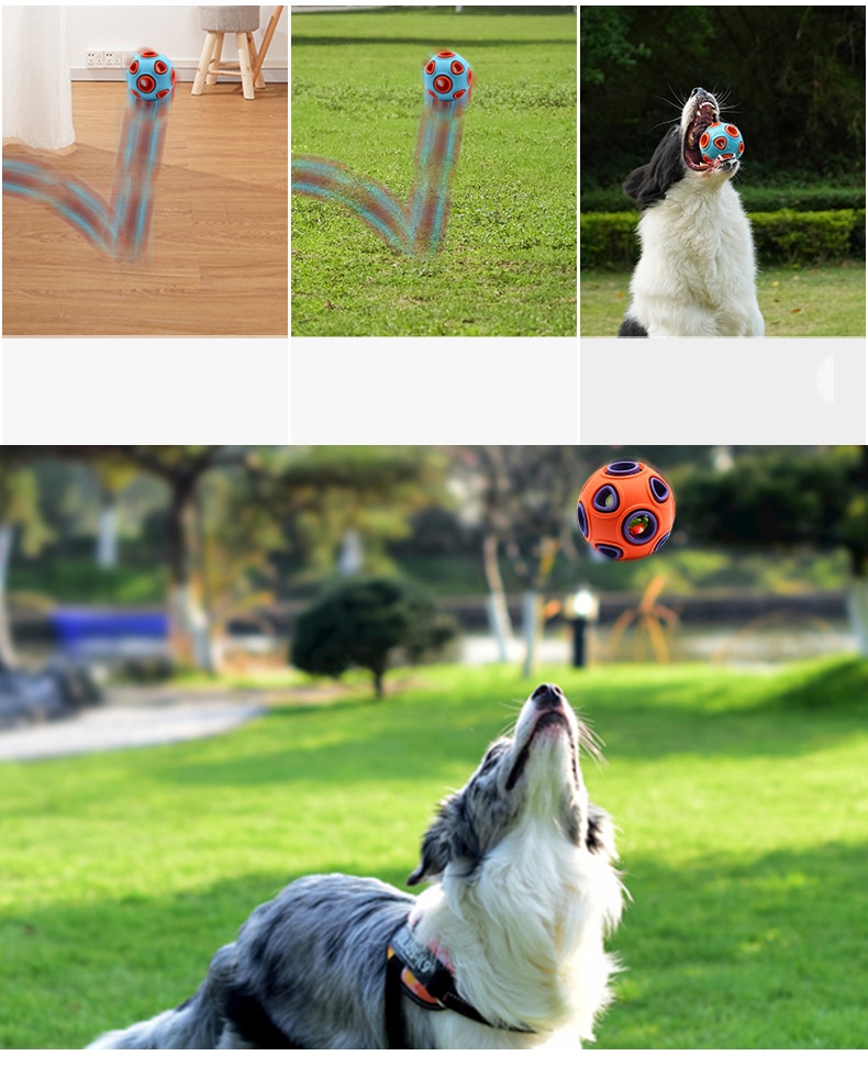 HOOPET Pet Dog Toys Toy Funny Interactive Ball Dog Chew Toy For Dog Ball Of Food Rubber Balls Pets Supplies | Fugo Best
