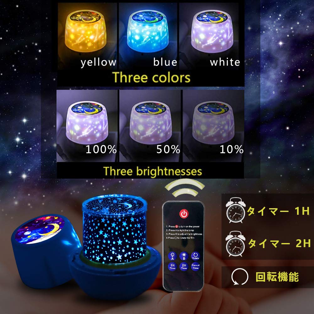 Bluetooth LED Starry Night Sky Projector Lamp Star Light Cosmos Master Kids Gift Battery USB Battery Night Light for Children | Fugo Best