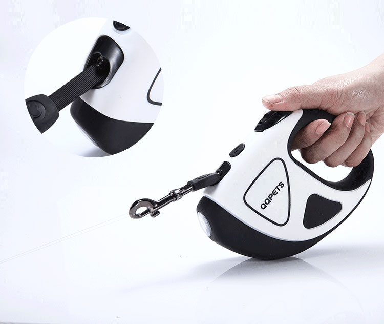 Pet Dog Automatic Retractable Fiber Leash LED Shining Automatic Stretching Dog Hand Holding Rope Pet Supplies | Fugo Best