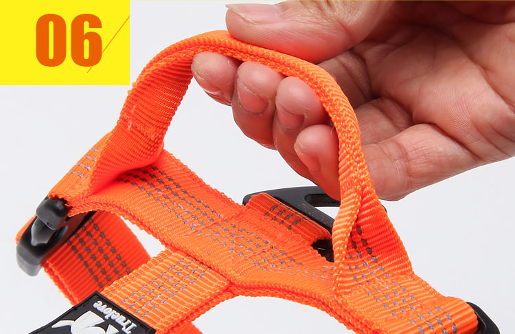 Truelove Padded Reflective Dog Pet Harness Small Large Soft Walk Adjustable With Handle For Seat Belt Pet Supplies Dropshipping | Fugo Best
