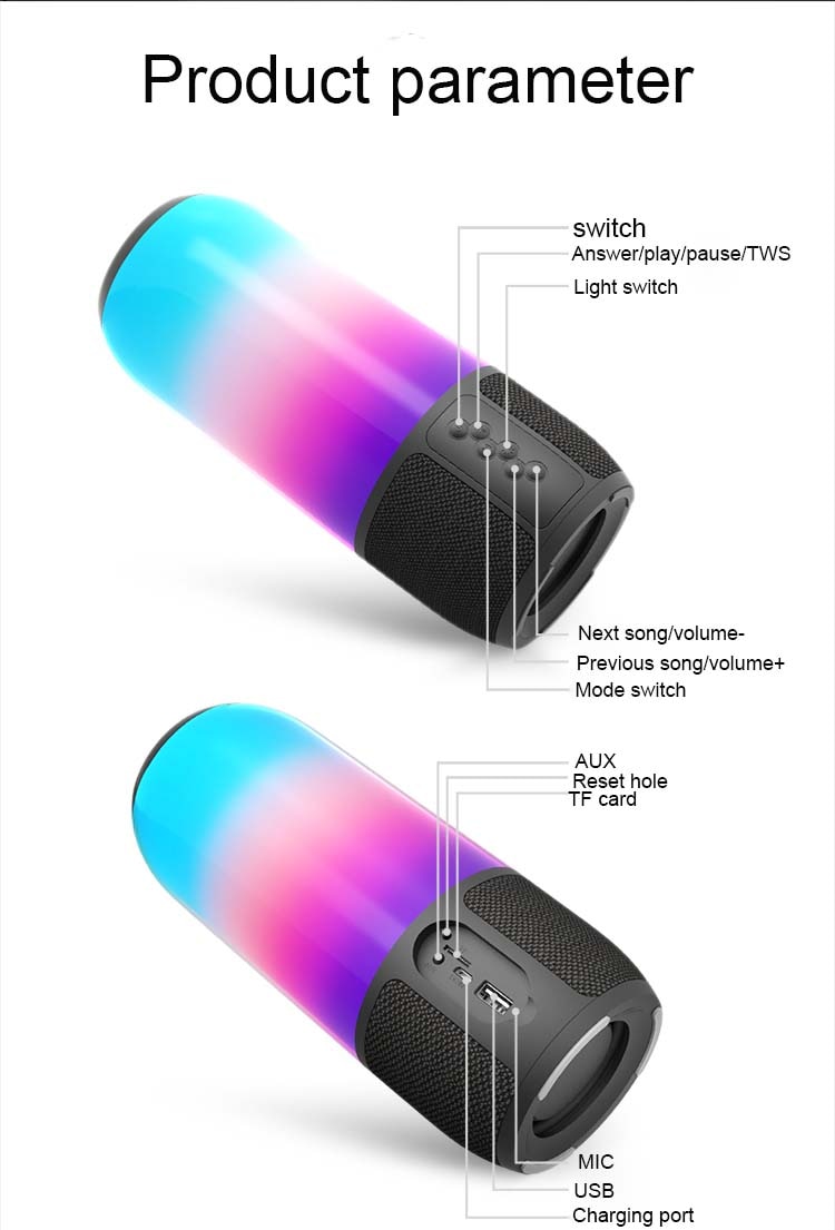 Powerful column Portable bluetooth speakers High Power Super Bass Stereo subwoofer Music center Loudspeaker For Comuter PC Radio | Fugo Best