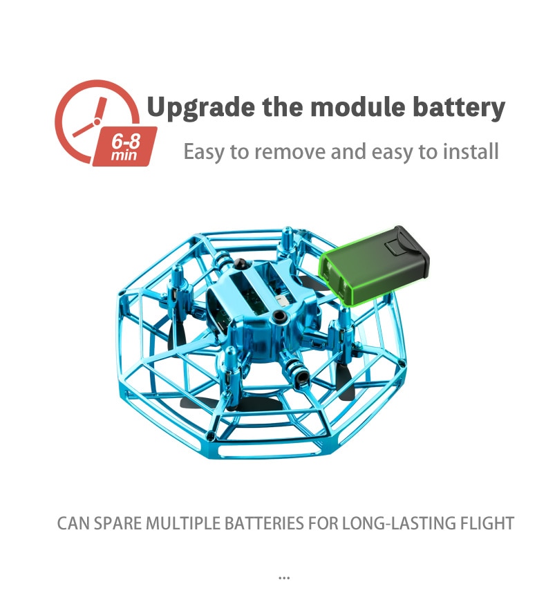 Mini Drone UFO Toys Infrared Sensing Control Hand Flying Aircraft Quadcopter Infraed RC Helicopter Kid Toy | Fugo Best