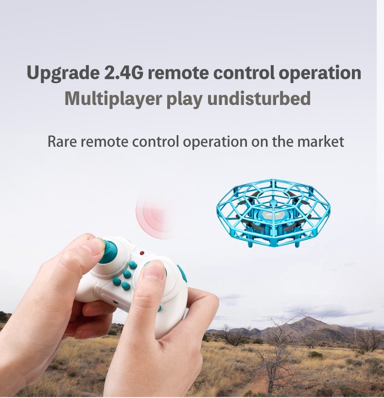 Mini Drone UFO Toys Infrared Sensing Control Hand Flying Aircraft Quadcopter Infraed RC Helicopter Kid Toy | Fugo Best
