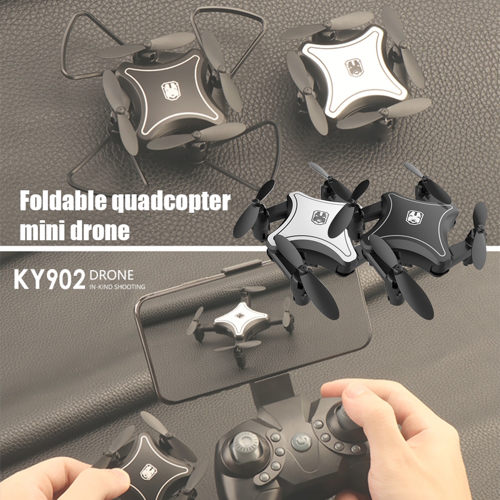KY902 2.4G With Storage Bag Quadcopter Toy 4 Channels ABS 6 Axis Gyro Foldable Helicopter Kids Mini RC Drone 360 Degree Rotation | Fugo Best