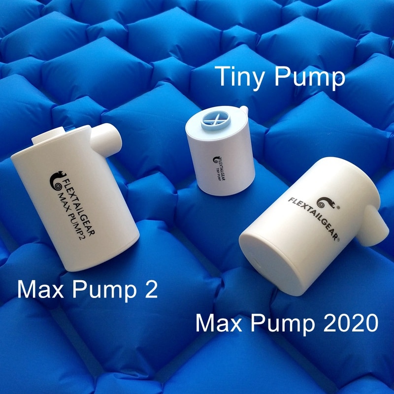 FLEXTAILGEAR Air PumP TINY Portable Rechargeable Ultralight Inflate for Sleeping Pad Camping Mattress Mat Swimming Ring Boat | Fugo Best