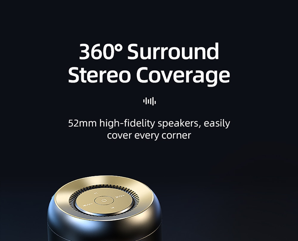 Mini Bluetooth Speaker Portable True Wireless Powerful Bass Smart Speaker 18H Play-time Clear Stereo Sound home theater JOYROOM | Fugo Best