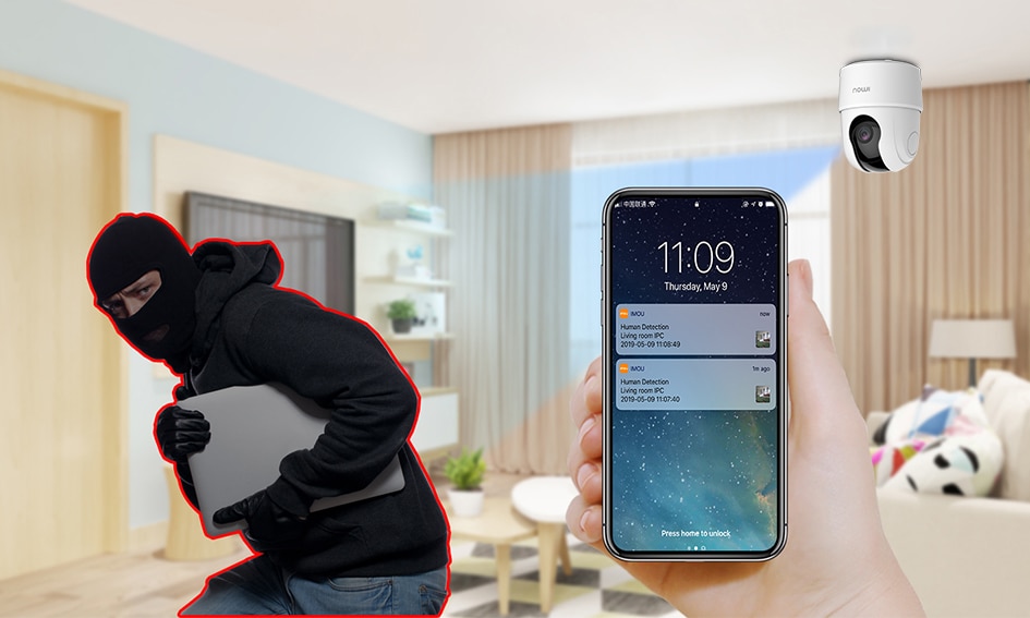 Dahua Imou Ranger 2C home wifi camera 360 Camera Human Detection Night Vision Baby Home Security Surveillance Wireless ip camera | Fugo Best