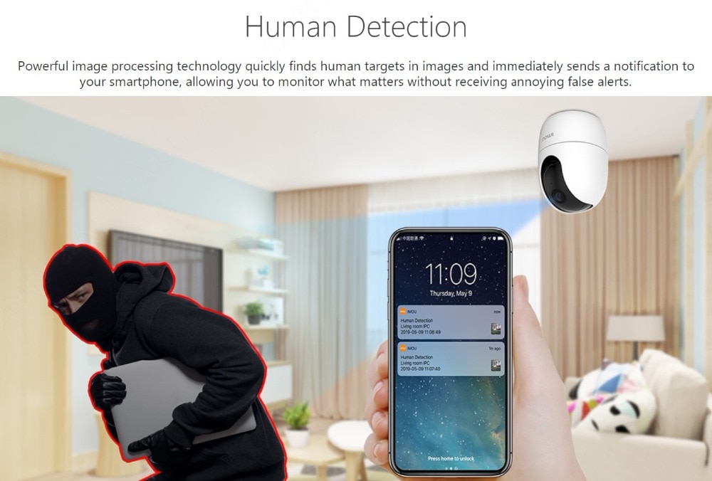 Dahua imou Ranger 2 1080P IP Camera 360 Human Detection Night Vision Baby Monitor Security Surveillance Wireless Wifi Camera | Fugo Best
