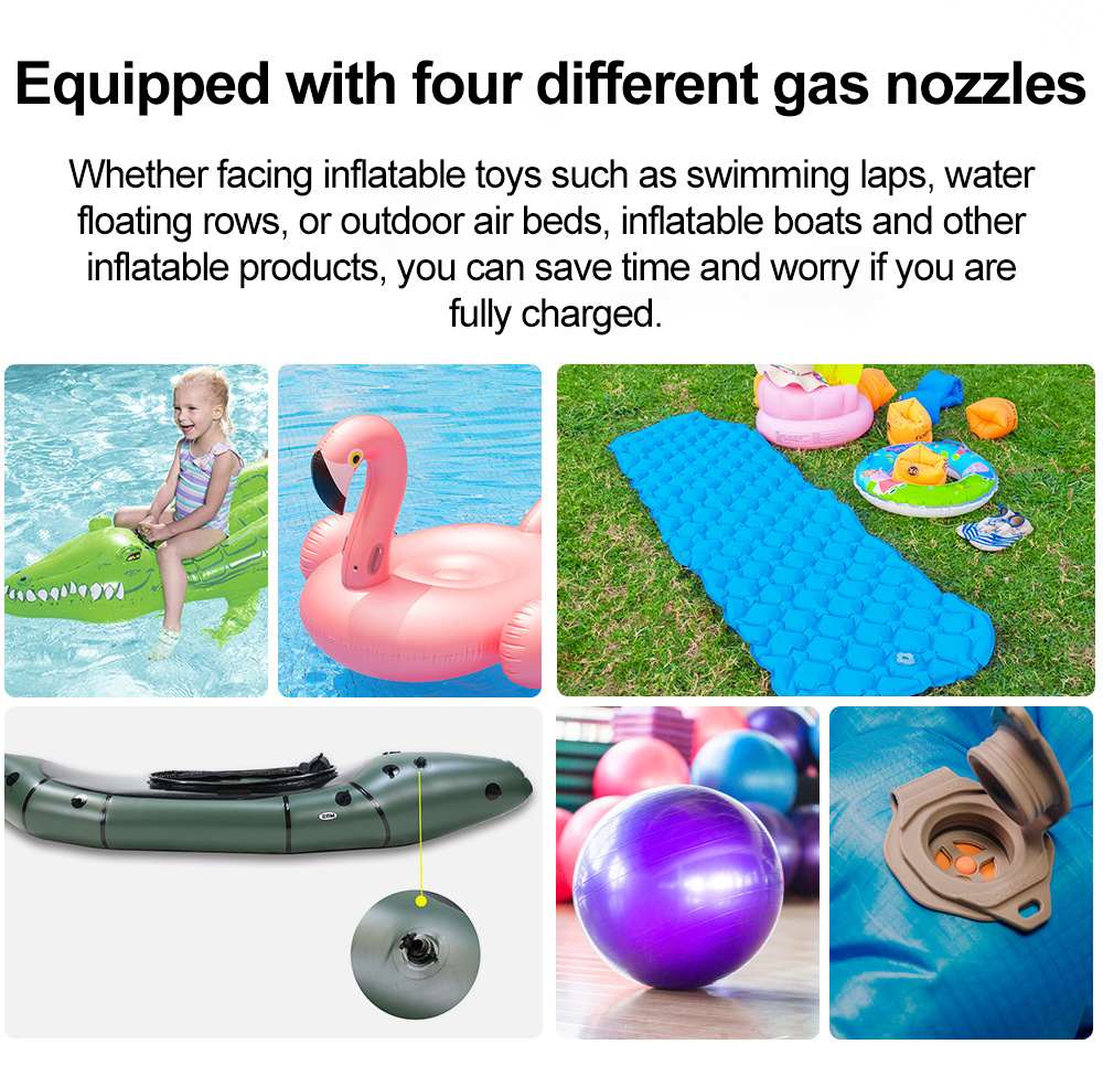 FLEXTAILGEAR Max Pump Ultralight USB Rechargeable Waterproof Air Pump Portable Air Pump Inflate Deflate For Camping Pad Mattress | Fugo Best