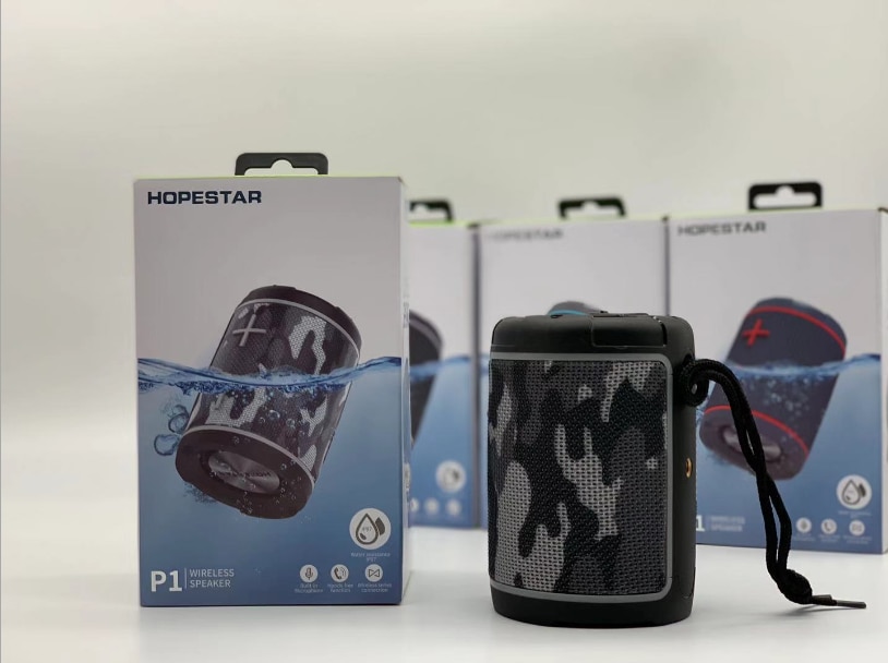 Hopestar P1 IPX7 waterproof bluetooth speaker, new portable bicycle outdoor wireless PC speaker FM radio, small music center som | Fugo Best