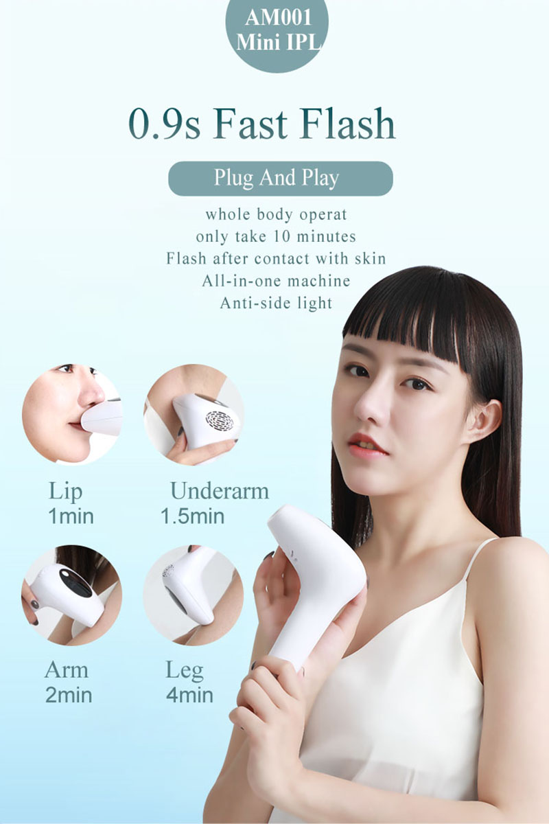 IPL Laser Depilator 900000 flash professional permanent LCD laser hair removal Photoepilator women painless hair remover machine | Fugo Best