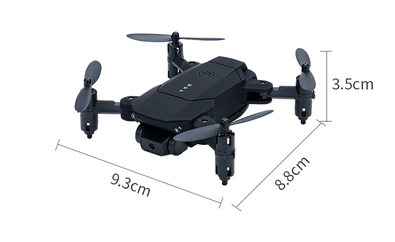 Topacc D83 Palm-sized Mini RC Drone With 2.4G Wifi HD Camera Altitude Hold Foldable RC Quadcopter RTF Simple to Control Dron | Fugo Best