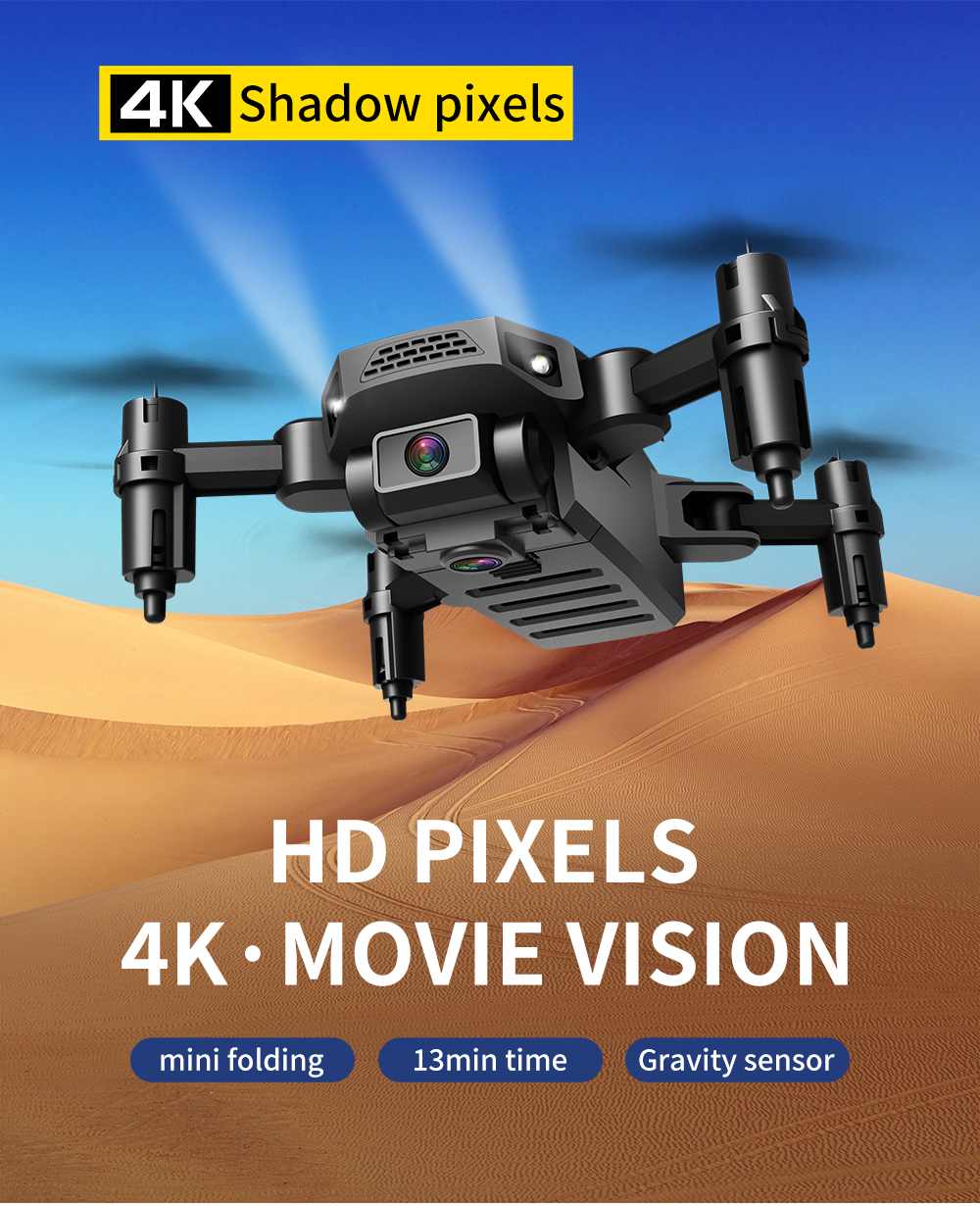 YH-P2 RC Drone Mini Foldable Quadcopter HD Mini Camera Profesional 2.4G 4CH WIFI FPV Altitude Hold Voice Operation Dron Toys | Fugo Best