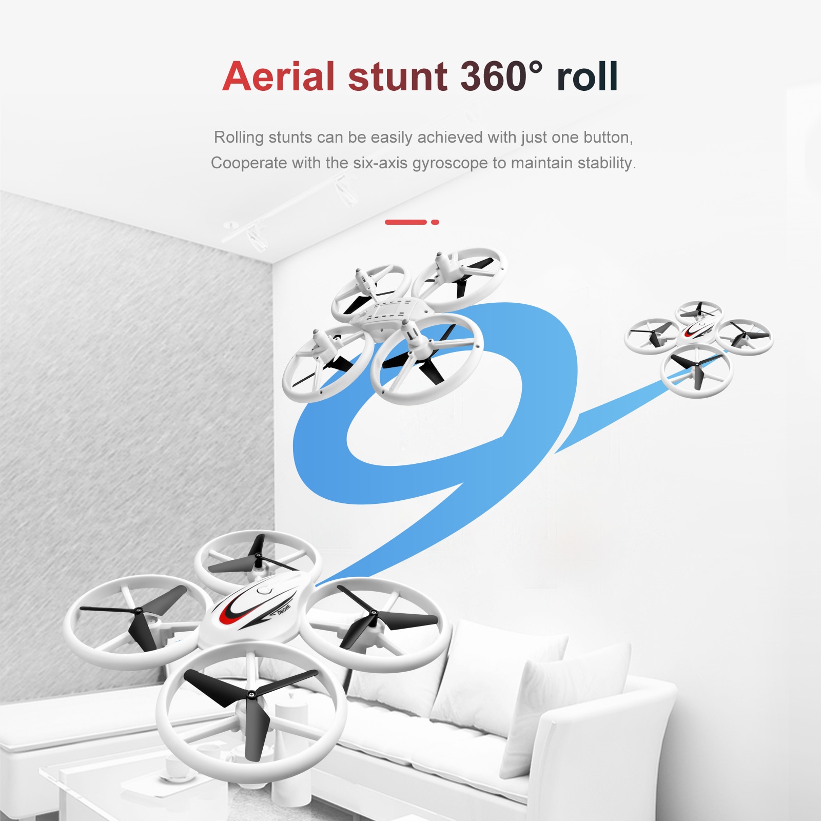 S123 Mini UFO RC Drone With LED Light Infrared Induction Fixed height Quadcopter Model Professional Colorful Dron Toys for boys | Fugo Best