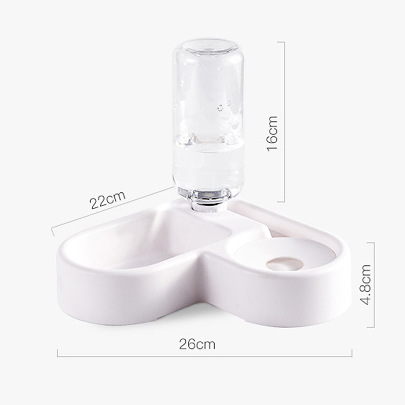 New Bubble Pet Bowls Food Automatic Feeder Fountain Water Drinking For Cat Dog Kitten Feeding Container Pet Supplies | Fugo Best