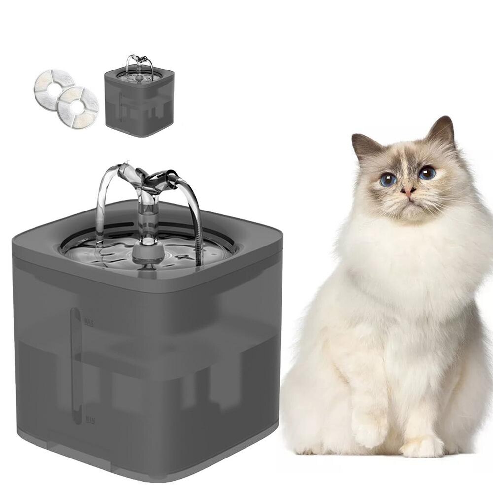 2L Automatic Pet Cat Water Fountain Filter Dispenser Feeder Smart Drinker Super Quiet Drinker Auto Feeder Drinking Supplies | Fugo Best