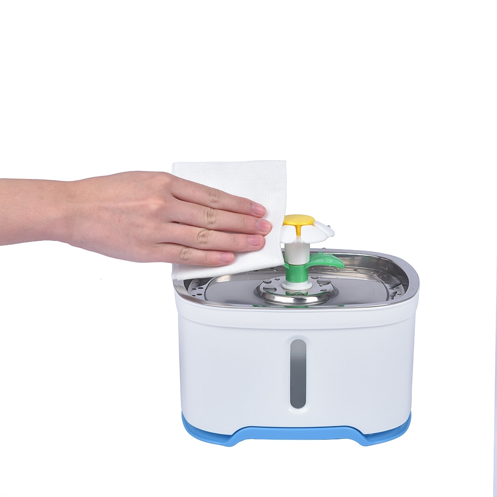 2.5L LED Electric Dog Pet Mute Drinker Feeder Automatic Pet Cat Water Fountain Bowl Pet Fountain Drinking Water Dispenser Upgrad | Fugo Best