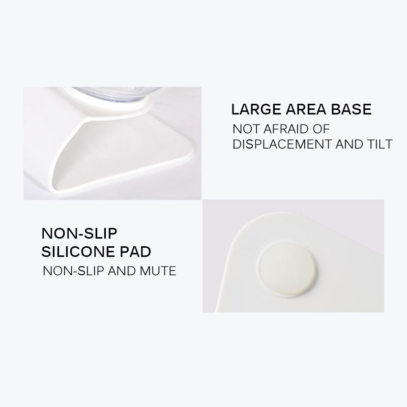 Plastic Double Non-slip Pet Bowl For Dogs Puppy Cats Food Water Feeder Pets Feeding Dishes Dog Bowls Pet Feeding Supplies | Fugo Best