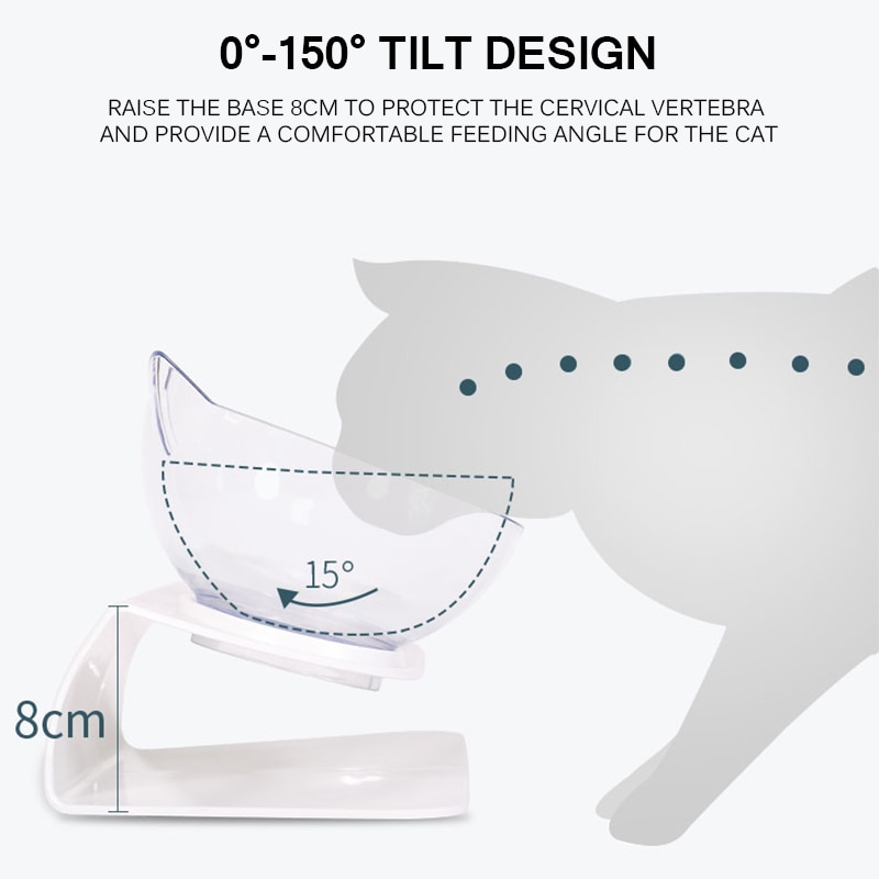 Plastic Double Non-slip Pet Bowl For Dogs Puppy Cats Food Water Feeder Pets Feeding Dishes Dog Bowls Pet Feeding Supplies | Fugo Best
