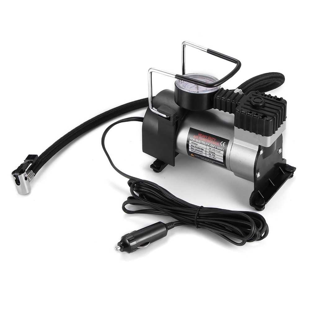 Universal 12V High-Power Car Double-Cylinder Inflator Pump Air Compressor Inflator Portable 150psi Car Tire Pump car Accessories | Fugo Best