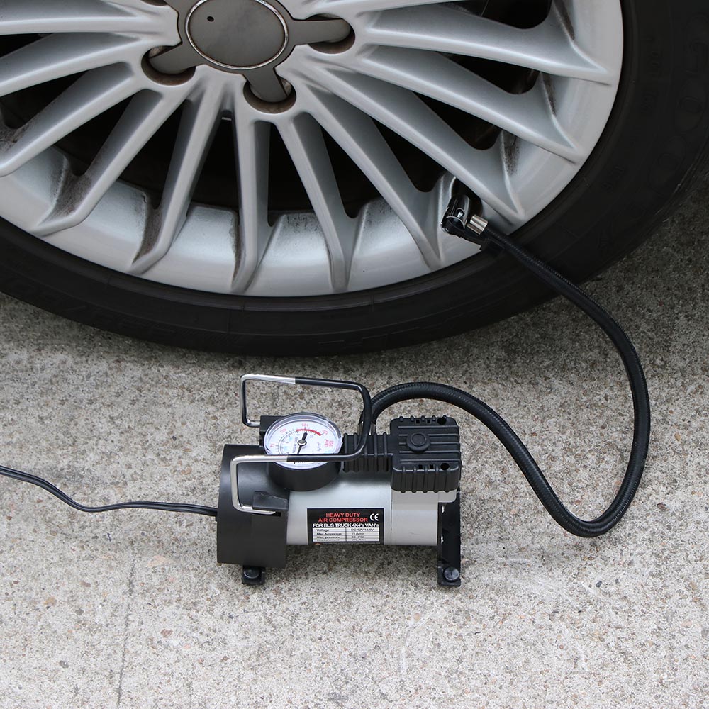 Universal 12V High-Power Car Double-Cylinder Inflator Pump Air Compressor Inflator Portable 150psi Car Tire Pump car Accessories | Fugo Best