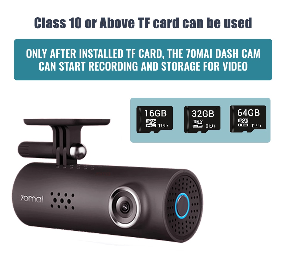 Xiaomi 70mai Smart Dash Cam 1S 1080P Superior Night Vision 70mai 1S Car Recorder Wifi Car DVR Video Dashboad | Fugo Best