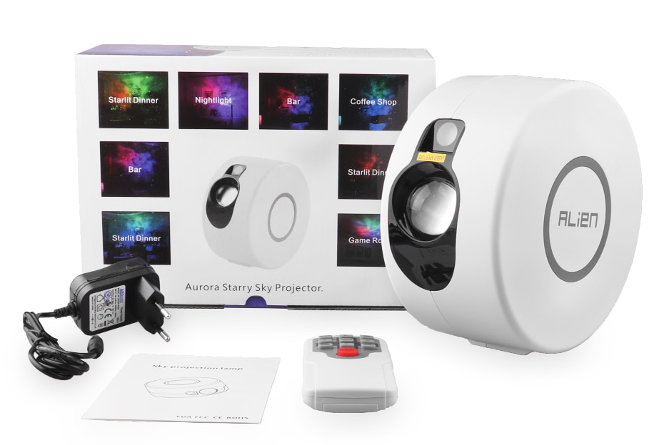 ALIEN Remote Star Galaxy Laser Projector Starry Sky Stage Lighting Effect Bedrooms Kids Room Party Night Holiday Wedding Lights | Fugo Best