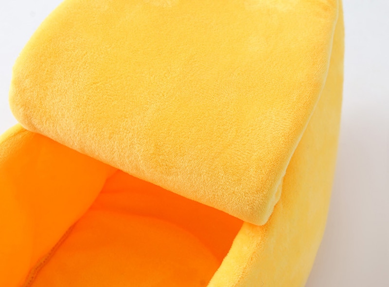 Funny Banana Cat Bed House Cute Cozy Cat Mat Beds Warm Durable Portable Pet Basket Kennel Dog Cushion Cat Supplies Multicolor | Fugo Best